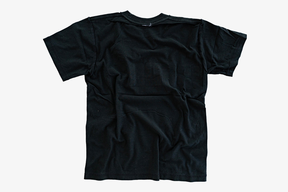 【ROLE YOURS】半袖Tシャツ / ブラック / レディースMサイズ相当