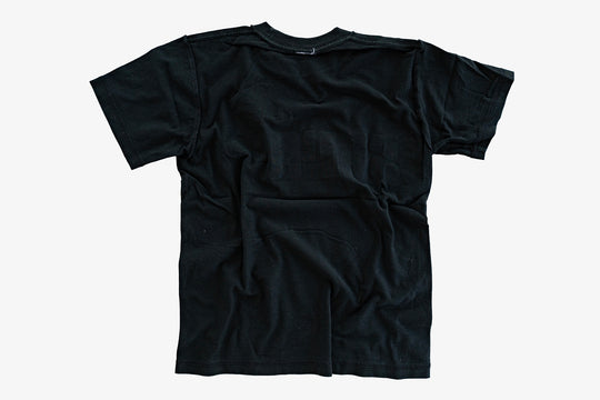 【ROLE YOURS】半袖Tシャツ / ブラック / レディースMサイズ相当