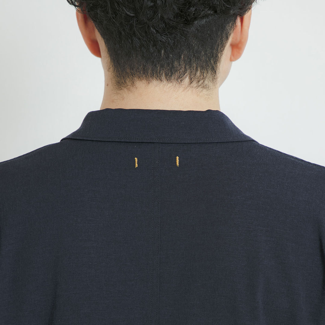 【フォーマルな見た目なのに疲れない着心地】「着たくないのに、毎日着てしまう」ジャケット / ダークネイビー