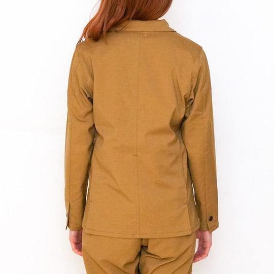 【フォーマルな見た目なのに疲れない着心地】「着たくないのに、毎日着てしまう」ジャケット / キャメル