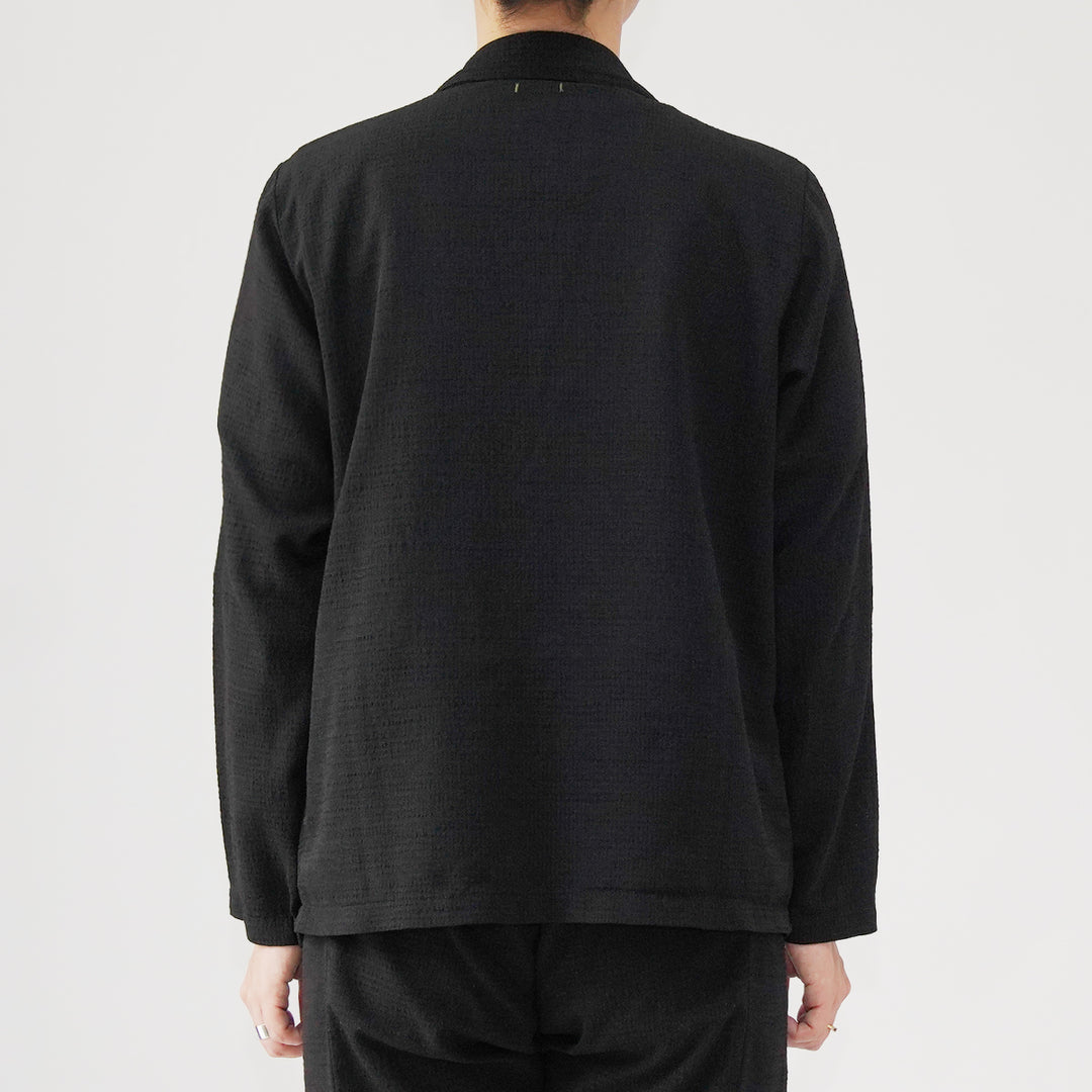【着ているときに風を感じる通気性】アミードジャケット / ブラック