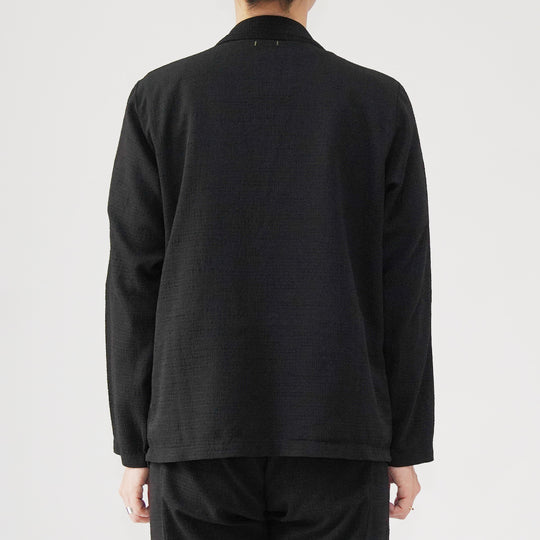 【着ているときに風を感じる通気性】アミードジャケット / ブラック