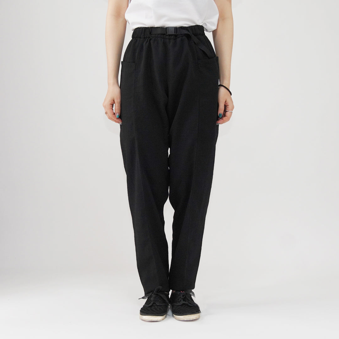 【穿いているときに風を感じる通気性】アミードパンツ / ブラック