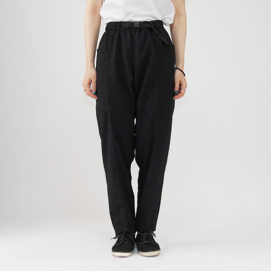 【穿いているときに風を感じる通気性】アミードパンツ / ブラック