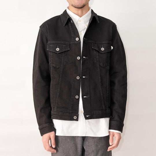 ハイキックデニムジャケット / ブラックウォッシュ