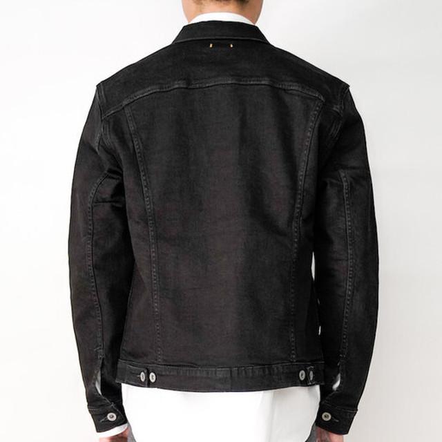 ハイキックデニムジャケット / ブラックウォッシュ