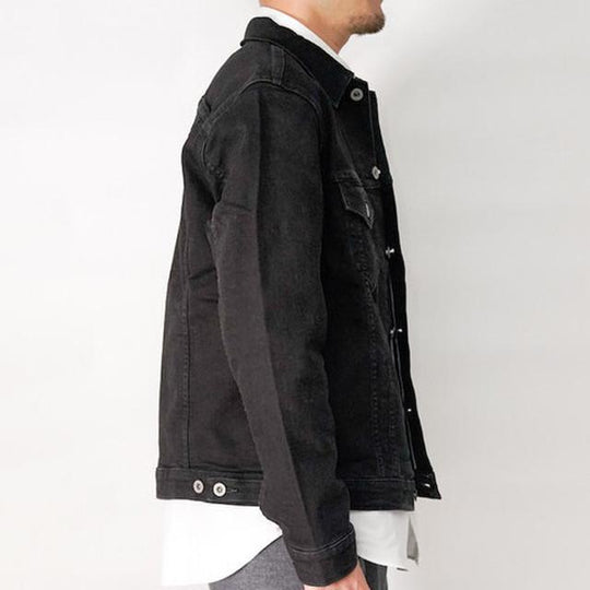 ハイキックデニムジャケット / ブラックウォッシュ