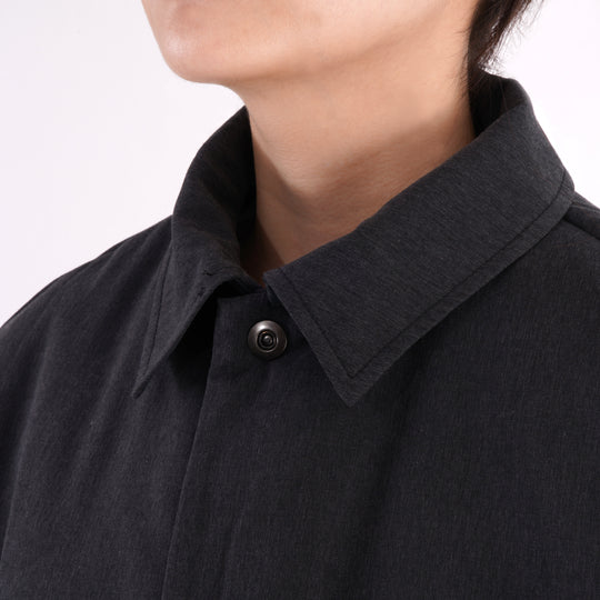 【寒さから身を守る、布団生まれのディフェンス力】ディフェンダー ロングコート / グリビー