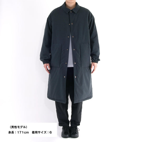 【寒さから身を守る、布団生まれのディフェンス力】ディフェンダー ロングコート / グリビー