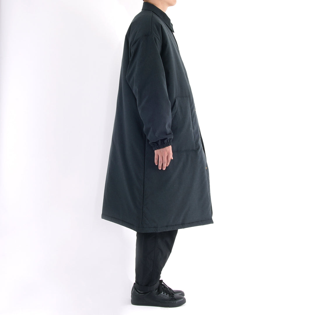 【寒さから身を守る、布団生まれのディフェンス力】ディフェンダー ロングコート / グリビー