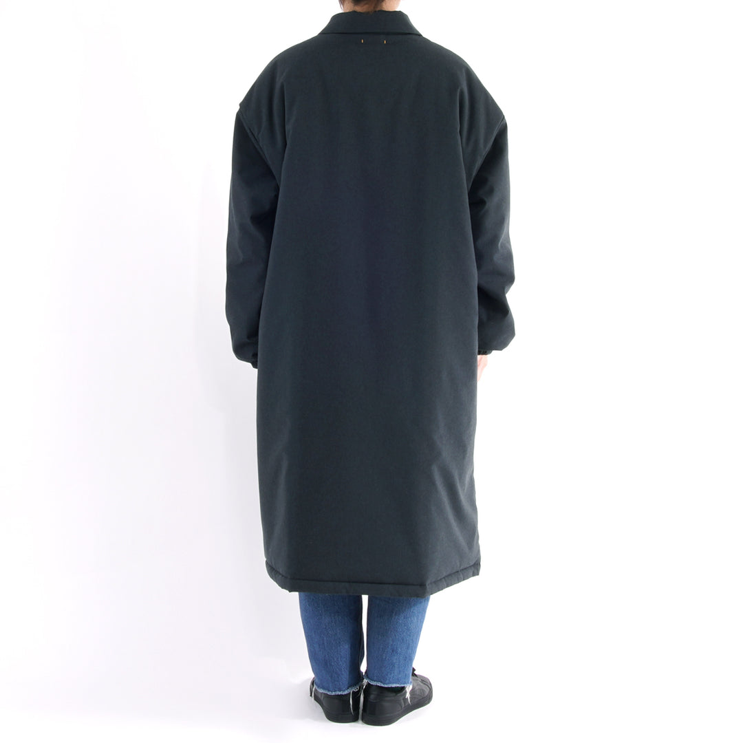 【寒さから身を守る、布団生まれのディフェンス力】ディフェンダー ロングコート / グリビー