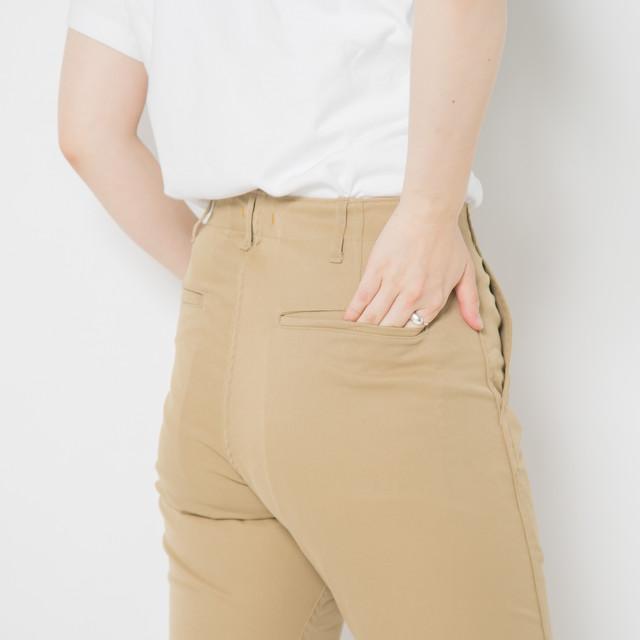 【室内で干して3時間で乾きます】ファストパス チノパンツ / ベージュ