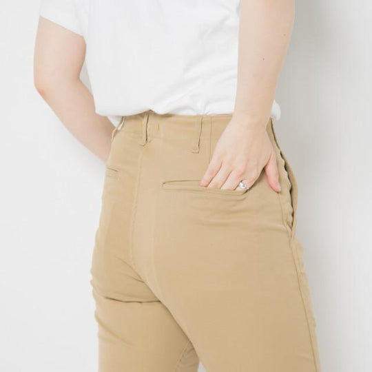 【室内で干して3時間で乾きます】ファストパス チノパンツ / ベージュ