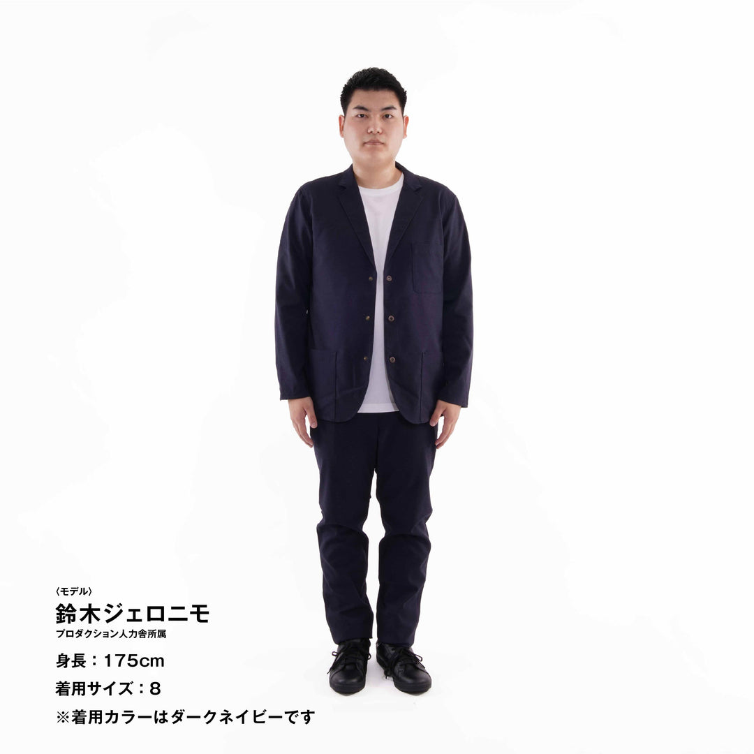 【フォーマルな見た目なのに疲れない着心地】「着たくないのに、毎日着てしまう」ジャケット / グレー