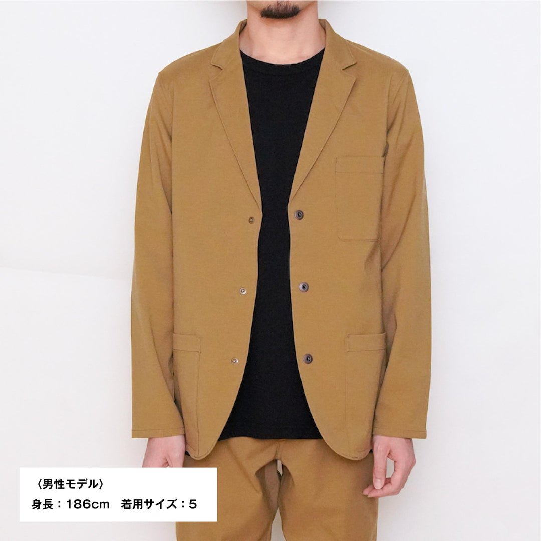 【フォーマルな見た目なのに疲れない着心地】「着たくないのに、毎日着てしまう」ジャケット / キャメル