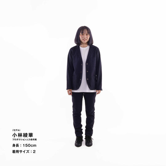 【フォーマルな見た目なのに疲れない着心地】「着たくないのに、毎日着てしまう」ジャケット / ダークネイビー