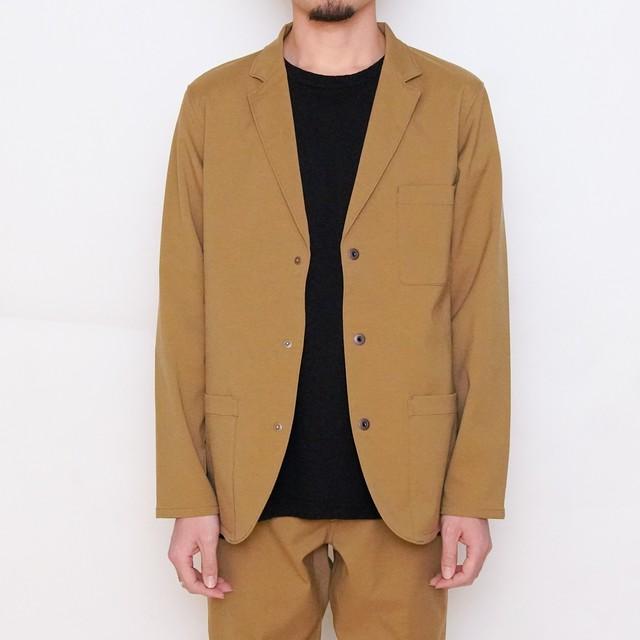 【フォーマルな見た目なのに疲れない着心地】「着たくないのに、毎日着てしまう」ジャケット / キャメル