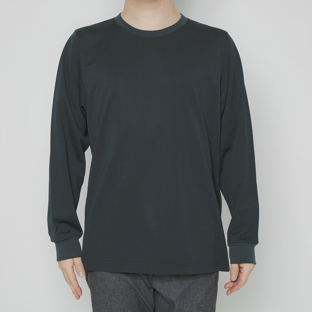 【毎日着てもキレイが続きます】「着たくないのに、毎日着てしまう」ロングスリーブTシャツ / グリビー