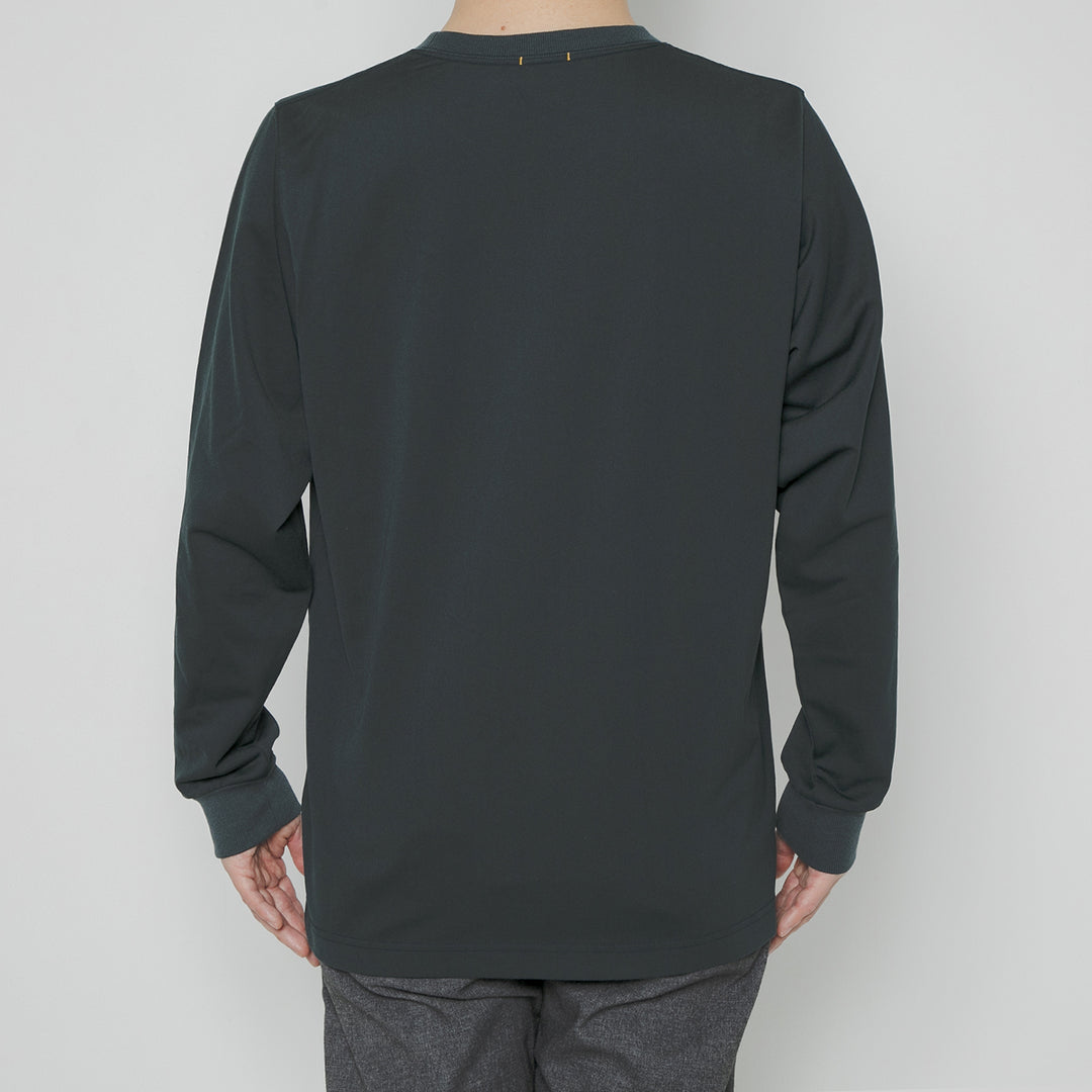 【毎日着てもキレイが続きます】「着たくないのに、毎日着てしまう」ロングスリーブTシャツ / グリビー