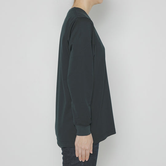 【毎日着てもキレイが続きます】「着たくないのに、毎日着てしまう」ロングスリーブTシャツ / グリビー
