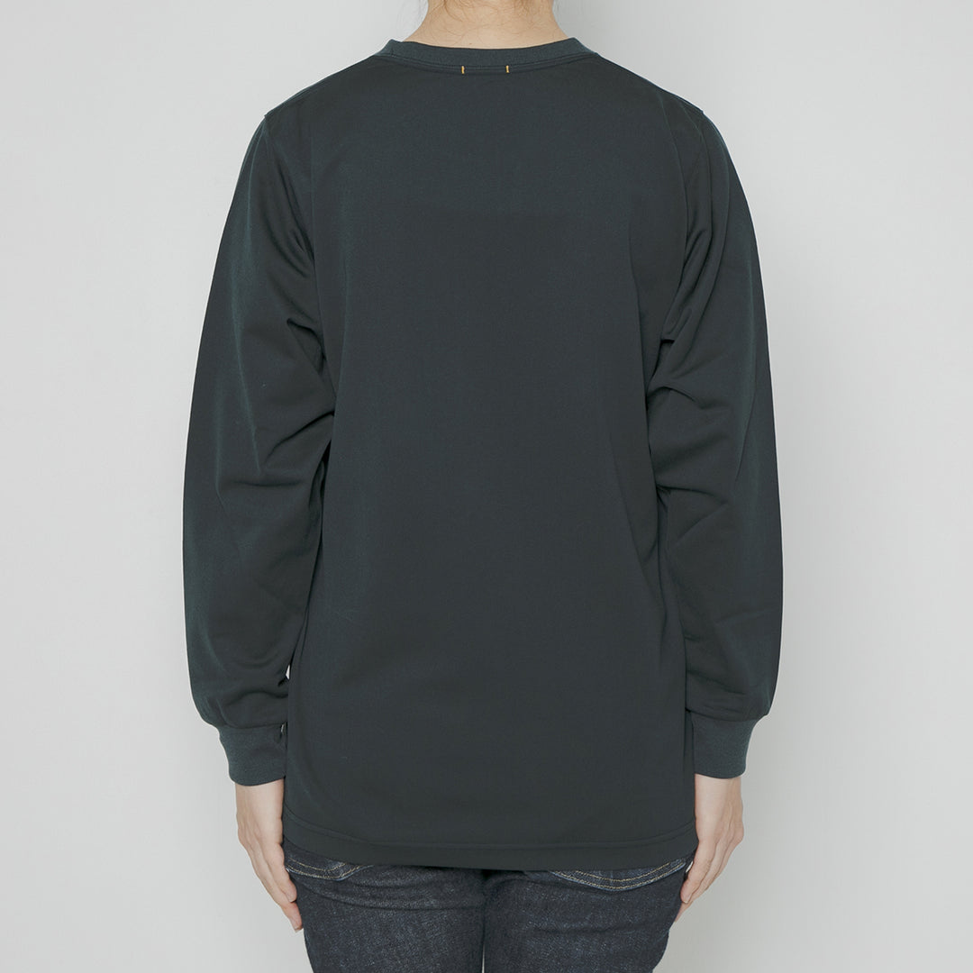 【毎日着てもキレイが続きます】「着たくないのに、毎日着てしまう」ロングスリーブTシャツ / グリビー