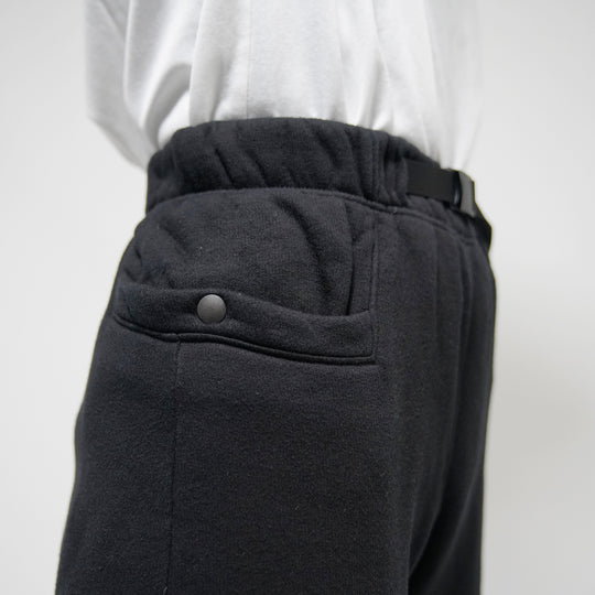 【毛布生まれのふんわりとした肌ざわりと暖かさ】モフ パンツ / ブラック