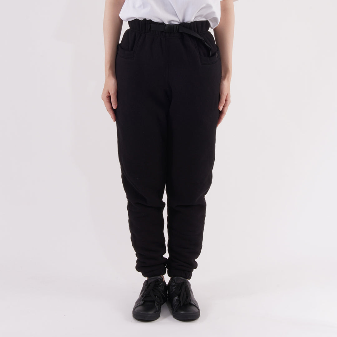 【毛布生まれのふんわりとした肌ざわりと暖かさ】モフ パンツ / ブラック