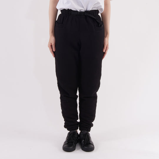 【毛布生まれのふんわりとした肌ざわりと暖かさ】モフ パンツ / ブラック