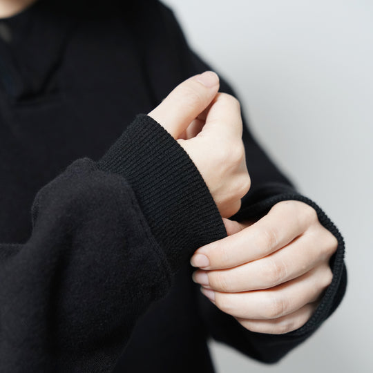 【毛布生まれのふんわりとした肌ざわりと暖かさ】モフ プルオーバー / ホワイト