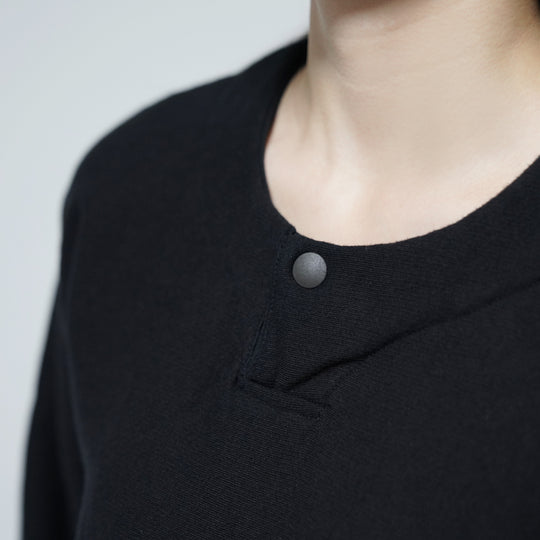 【毛布生まれのふんわりとした肌ざわりと暖かさ】モフ プルオーバー / ホワイト