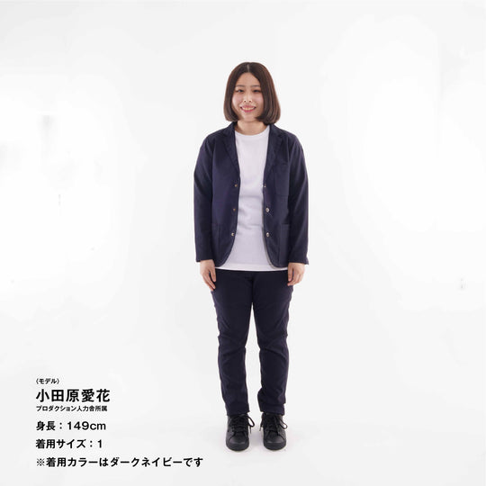 【フォーマルな見た目なのに疲れない着心地】「着たくないのに、毎日着てしまう」ジャケット / グレー