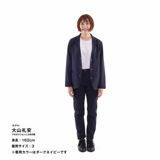 【フォーマルな見た目なのに疲れない着心地】「着たくないのに、毎日着てしまう」ジャケット/ オリーブ