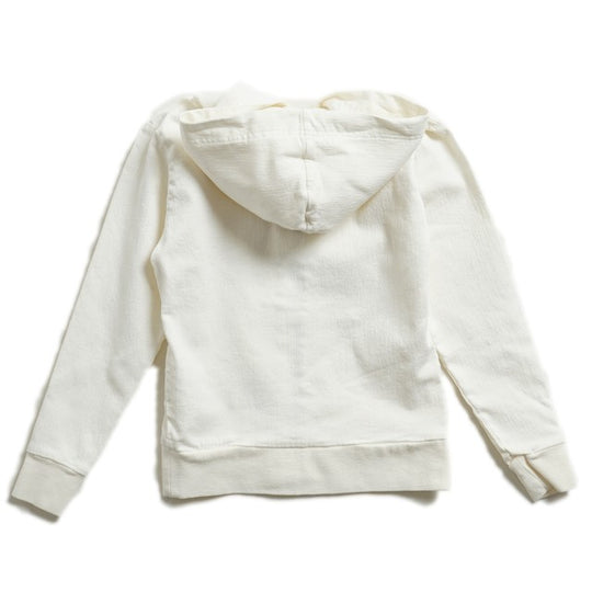 【雨や汚れを弾いてくれる】ワンスウィング ジップパーカー / ホワイト / キッズサイズ
