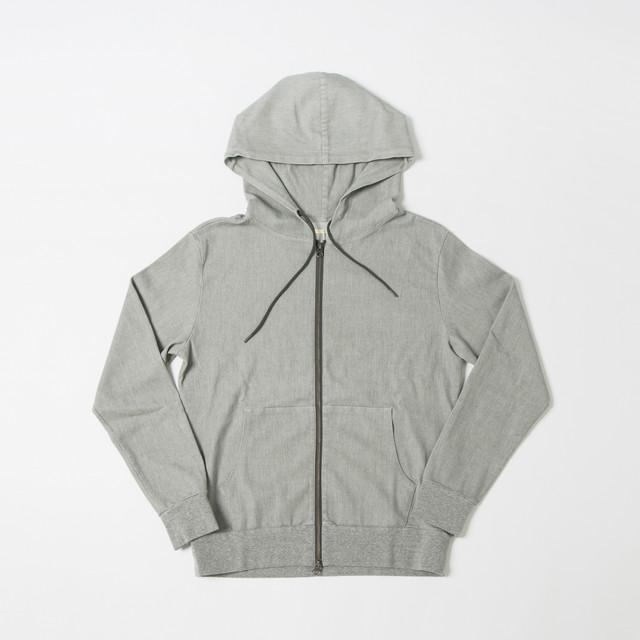【水や汚れを寄せ付けない、ふつうの見た目のパーカー】ワンスウィング パーカー / グレー