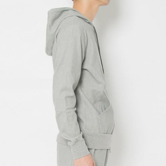 【水や汚れを寄せ付けない、ふつうの見た目のパーカー】ワンスウィング パーカー / グレー