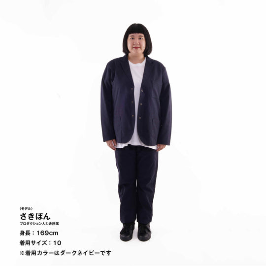 【フォーマルな見た目なのに疲れない着心地】「着たくないのに、毎日着てしまう」ジャケット / キャメル