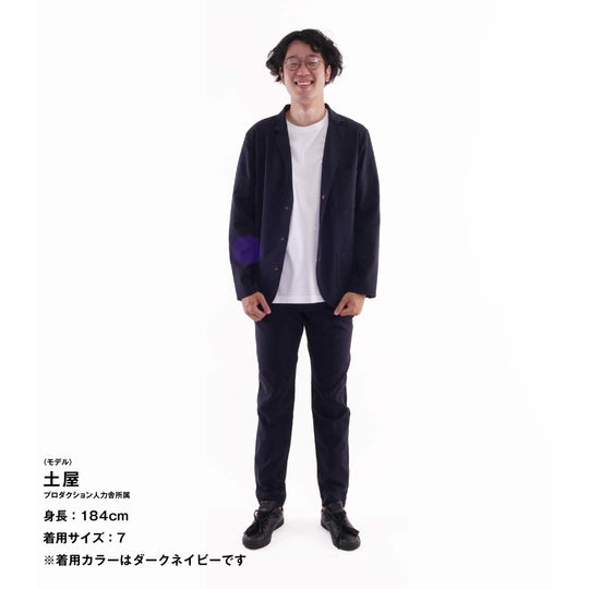 【フォーマルな見た目なのに疲れない着心地】「着たくないのに、毎日着てしまう」ジャケット / グレー