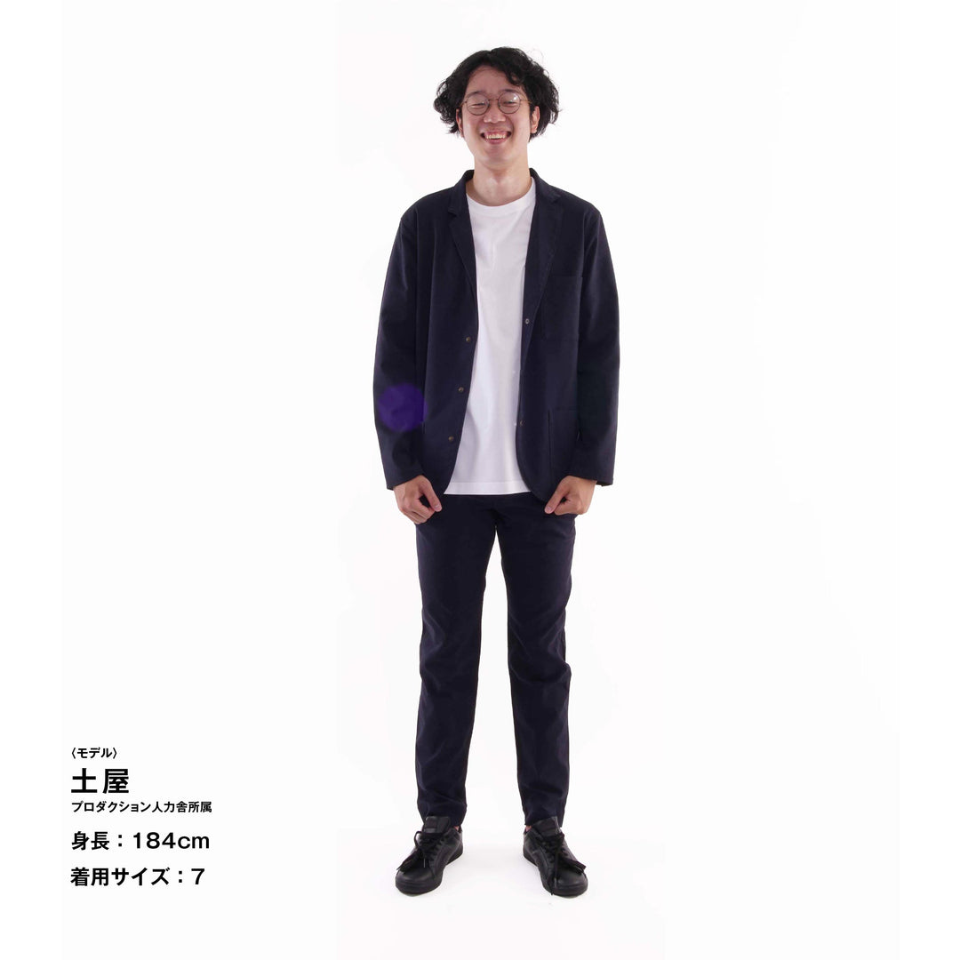 【フォーマルな見た目なのに疲れない着心地】「着たくないのに、毎日着てしまう」ジャケット / ダークネイビー