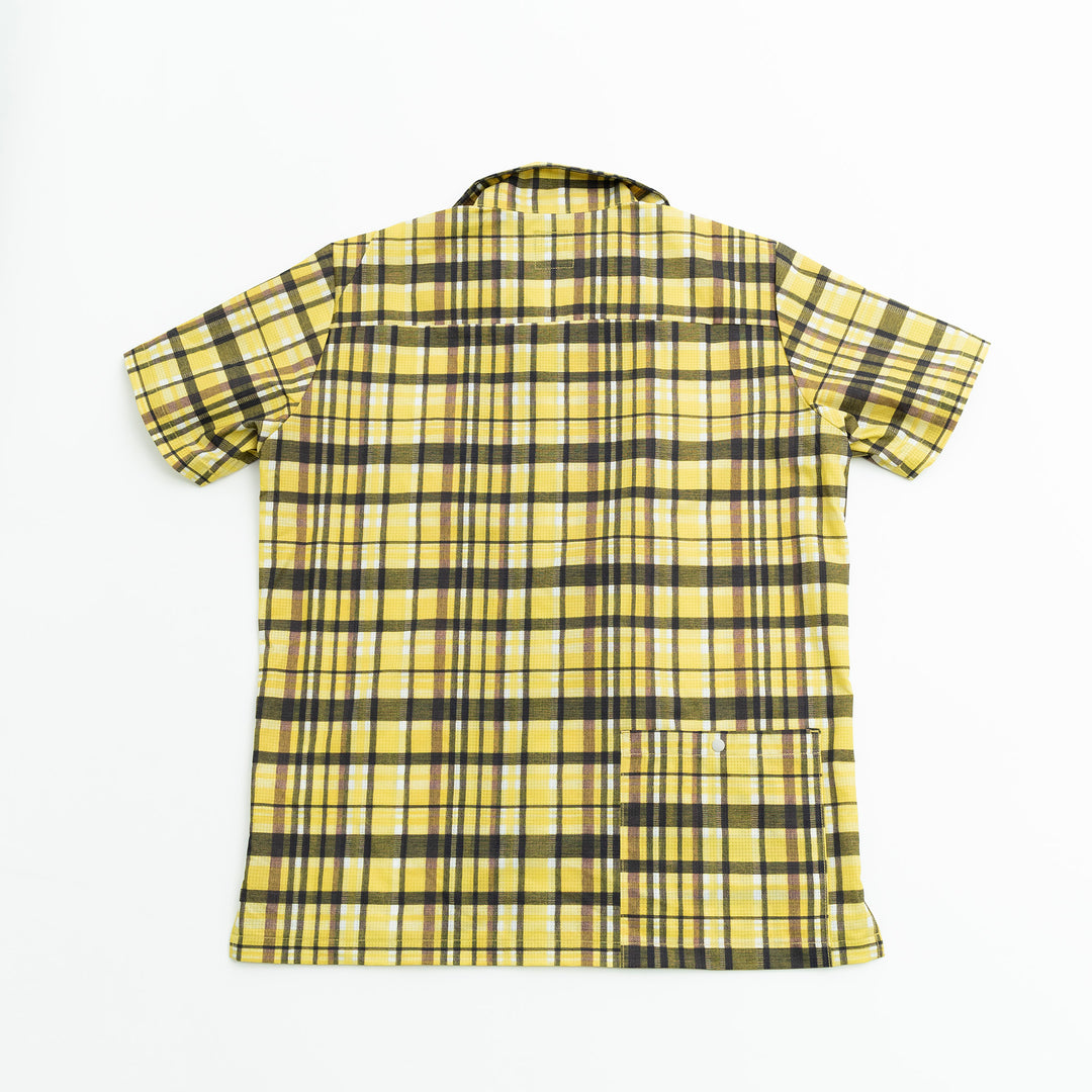 【サルベージ品】ファストパス サイクルシャツ / イエローチェック / サイズ3(S)