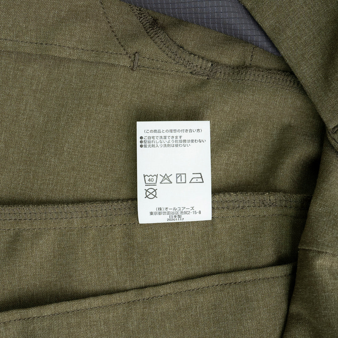 【サルベージ品】「着たくないのに、毎日着てしまう」ジャケット / オリーブ / サイズ1