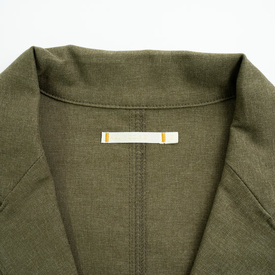 【サルベージ品】「着たくないのに、毎日着てしまう」ジャケット / オリーブ / サイズ2