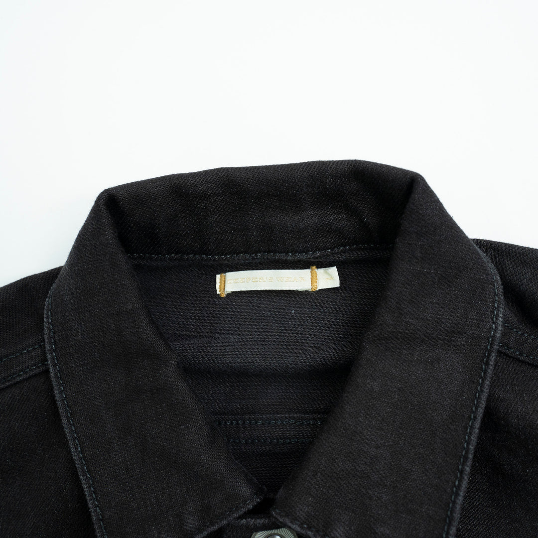 【サルベージ品】ハイキック デニムジャケット / ブラックウォッシュ / サイズ1