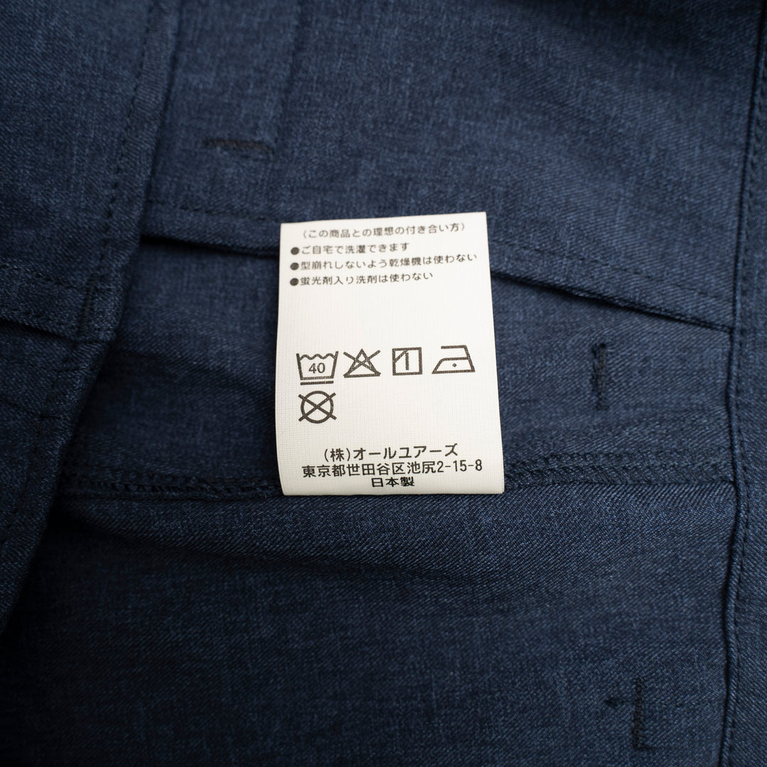 【サルベージ品】「着たくないのに、毎日着てしまう」パンツ  / ブルー / サイズ40