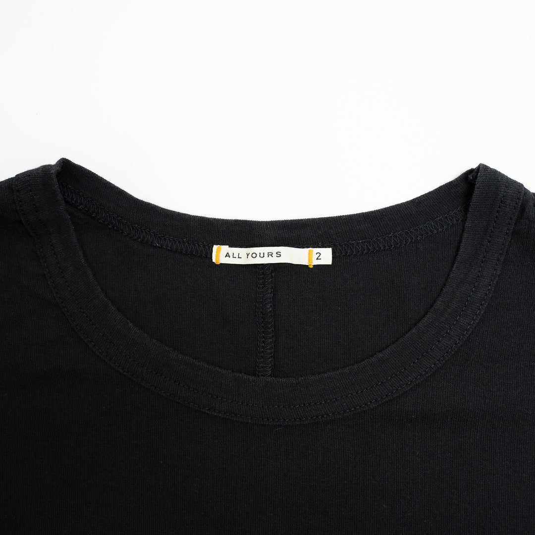 【サルベージ品】キテテコ ロングスリーブTシャツ / ブラック / サイズ2