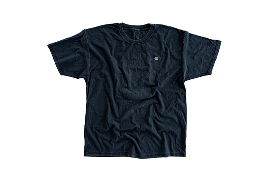 【ROLE YOURS】半袖Tシャツ / ブラック / メンズ3Lサイズ相当