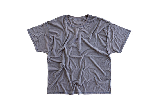 【ROLE YOURS】半袖Tシャツ / グレー / メンズXLサイズ相当