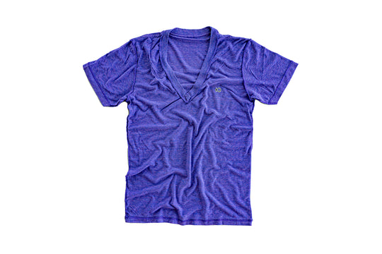 【ROLE YOURS】半袖Tシャツ / パープル / レディースSサイズ相当