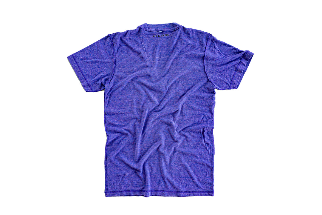 【ROLE YOURS】半袖Tシャツ / パープル / レディースSサイズ相当