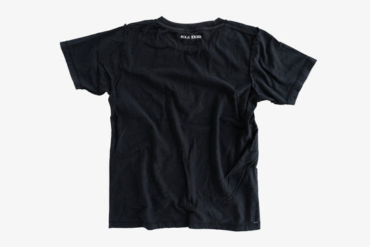 【ROLE YOURS】半袖Tシャツ / ブラック / レディースXSサイズ相当