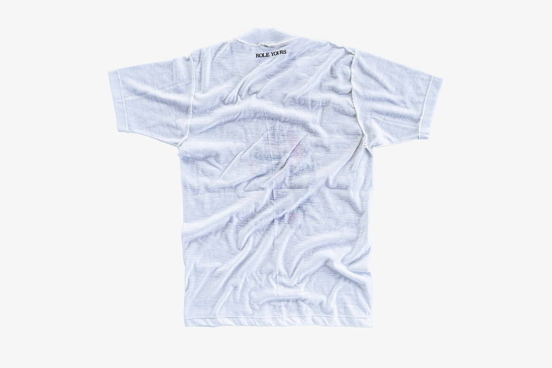 【ROLE YOURS】半袖Tシャツ / ホワイト / レディースXSサイズ相当